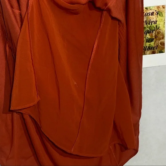 See U Soon NWT Brick/Terracotta Sleeveless Maxi Dress Small - Picture 12 of 16